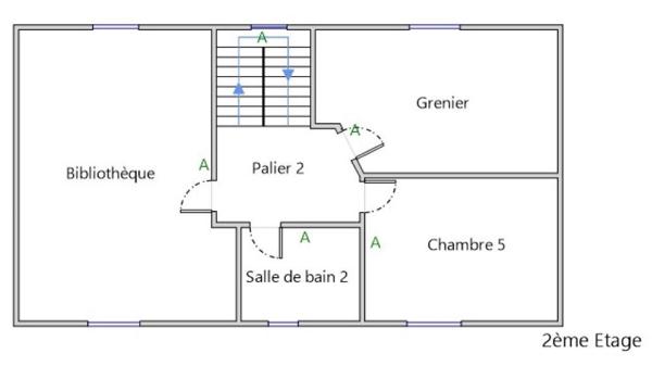 Maison de Maître 5 chambres avec jardin de 1382m2