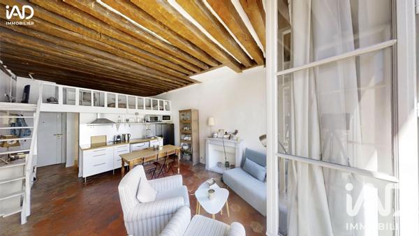Studio à vendre 37,54 m² Paris 3