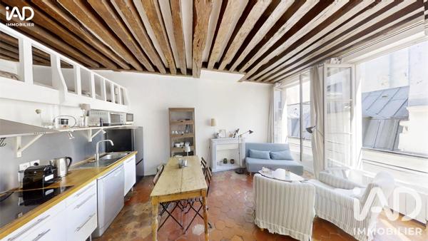 Studio à vendre 37,54 m² Paris 3
