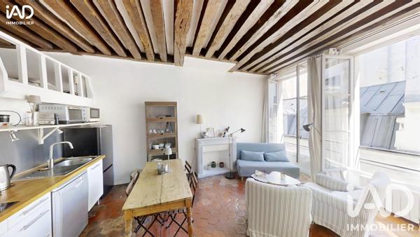 Studio à vendre 37,54 m² Paris 3