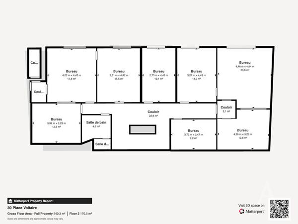 Local commercial Chateauroux Voltaire