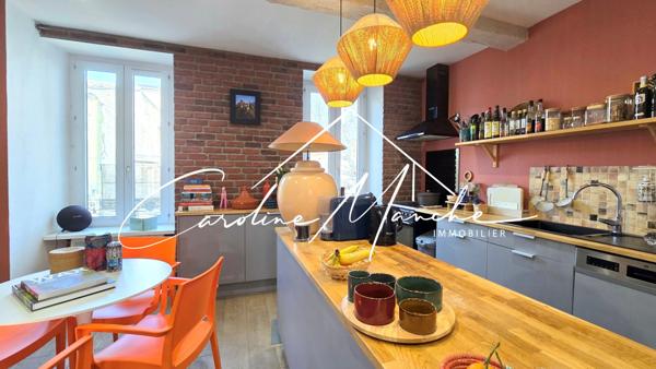 Charmante maison de ville T4 + garage à Eyguières