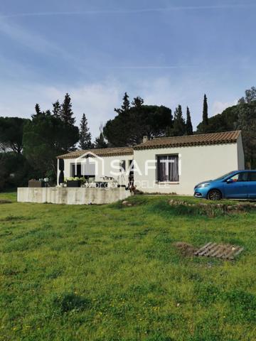 Maison plain-pied 116 m² sur 2500 m² – Quartier recherché