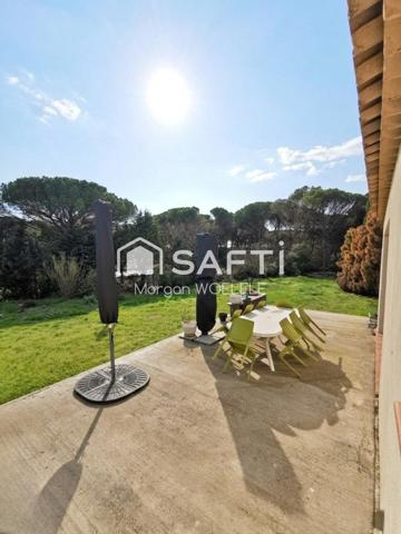 Maison plain-pied 116 m² sur 2500 m² – Quartier recherché