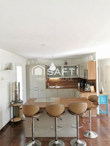 Maison plain-pied 116 m² sur 2500 m² – Quartier recherché