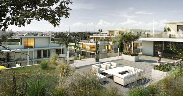 Appartement Neuf à vendre 3 pièces NARBONNE (11) T3 59,76m2  Terrasse 15,08m2, Exposition Sud  La Clape