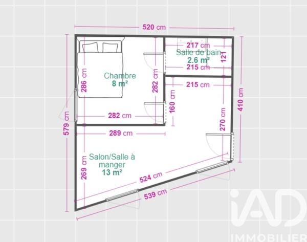 Maison à vendre 3 pièces 100 m² Hauts de Bienne