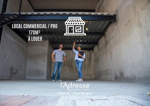 À louer - Local commercial / professionnel - Centre Cambo-les-Bains