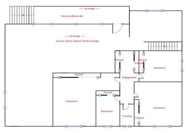 Maison 4 pièces - 115 m²
