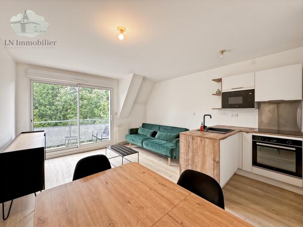 CONCARNEAU – T2 AU DERNIER ÉTAGE AVEC BALCON ET PARKING