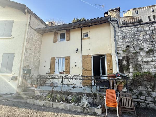 Lauzerte (82110) Lauzerte. Maison en pierre au village avec jardin belle vues