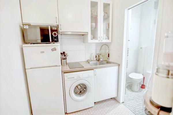 Studio rénové de 26 m² sur cour