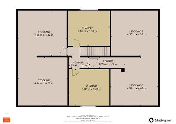 BRANDEVILLE – MAISON INDIVIDUELLE 141 M² – 5 CHAMBRES – GRAND SOUS-SOL – TERRAIN 3 449 M²