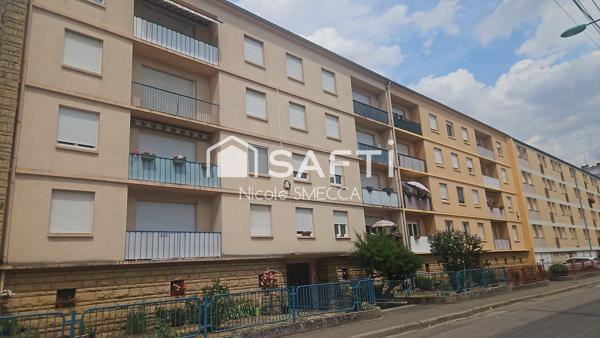Appartement 4 pièces,2 chambres,balcon,parkings