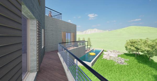 À Vendre : SISCO - Terrain Constructible de 795m2 - Vue Mer