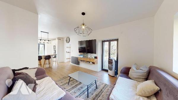 Appartement T3 avec jardin, terrasses et dépendances – Entre Aix-les-Bains et Grésy-sur-Aix