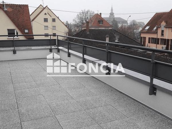 Location Appartement 2 pièces 39.08 m² - 13 RUE DE REMIREMONT Brumath 67170