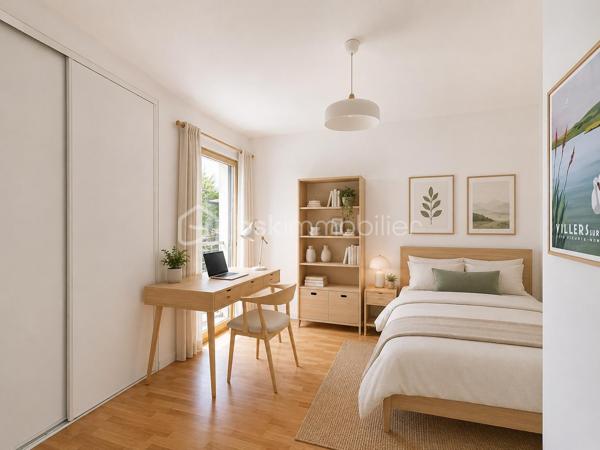 Au sein d'un environnement privilégié au charme bucolique et verdoyant, découvrez cet appartement confortable, offrant un équilibre parfait entre sérénité et proximité des commerces.
Il se compose comme suit : une entrée munie de placards intégrés, une première chambre, un double séjour lumineux offrant un espace de vie confortable, avec un accès sur le balcon-terrasse qui bénéficie d'une vue dégagée sur la nature sans aucun vis à vis, une cuisine séparée avec une porte fenêtre communiquant également sur le balcon-terrasse, une seconde chambre agréable, et une salle de bain. Cette distribution harmonieuse et moderne offre un confort optimal et vous permettra un sentiment d'évasion et de sérénité pour une tranquillité au quotidien.
Deux places de parking privatives et deux caves complètent cette prestation de grande qualité.
Cette résidence parfaitement entretenue et sécurisée, dispose d'un accès PMR, d'un ascenseur et d'un interphone.
N'hésitez pas à me contacter pour découvrir cette opportunité aux prestations rares sur ce secteur.