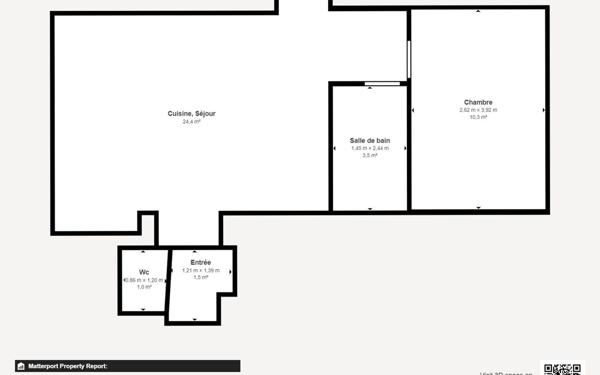 Appartement à vendre    2 pièces • 40 m2 Marseille 13