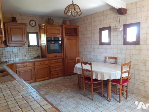 Longère de 121 m² - 3 chambres et un bureau