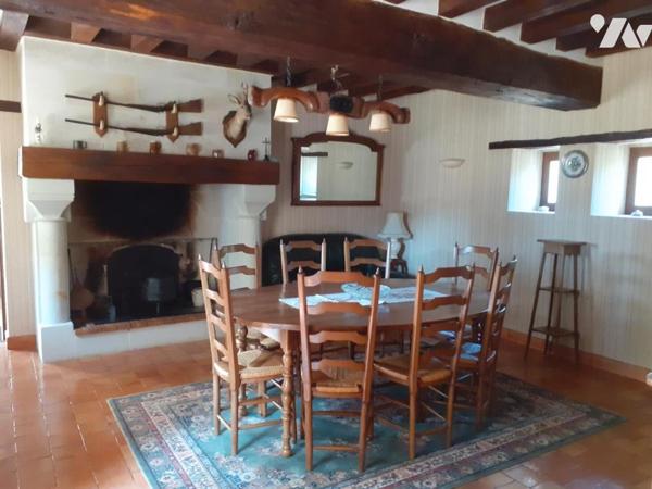 Longère de 121 m² - 3 chambres et un bureau