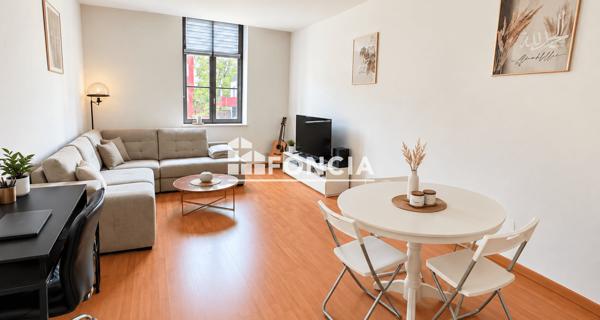 À vendre Appartement 2 pièces 52.88 m² - Roubaix 59100