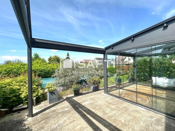 MAISON CONTEMPORAINE 140m² - 604m² TERRAIN PISCINE