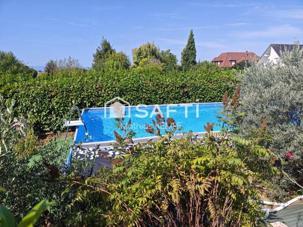 MAISON CONTEMPORAINE 140m² - 604m² TERRAIN PISCINE