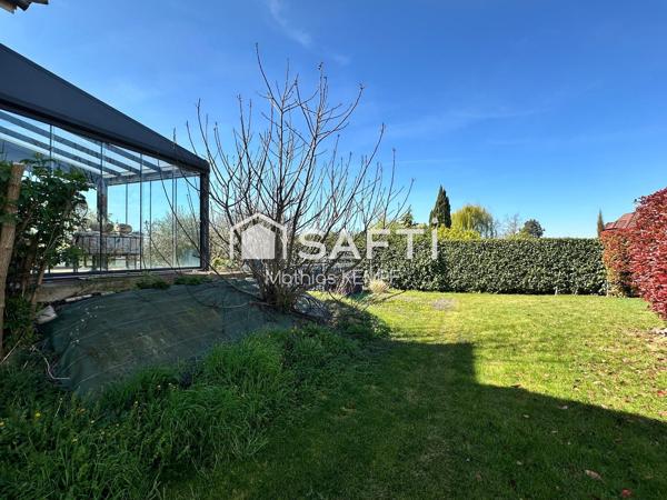 MAISON CONTEMPORAINE 140m² - 604m² TERRAIN PISCINE