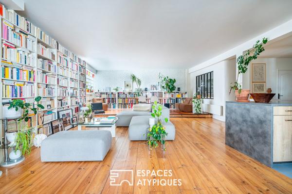 Loft dans ancien atelier de menuiserie