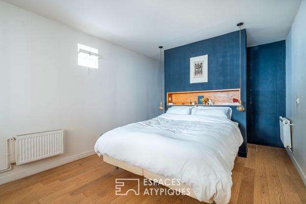 Loft dans ancien atelier de menuiserie