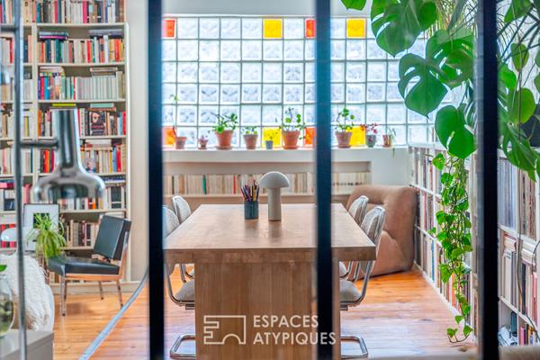 Loft dans ancien atelier de menuiserie