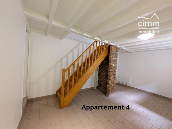 Situé en plein centre historique de FERRIERES EN GATINAIS 45210,&nbsp;immeuble de rapport 4 appartements déjà loués.