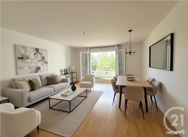 Appartement F3 à vendre  3 pièces - 62,16 m 2   ST OUEN L AUMONE  - 95
