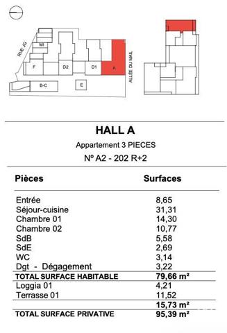 Appartement à vendre 3 pièces 79 m² La Rochelle