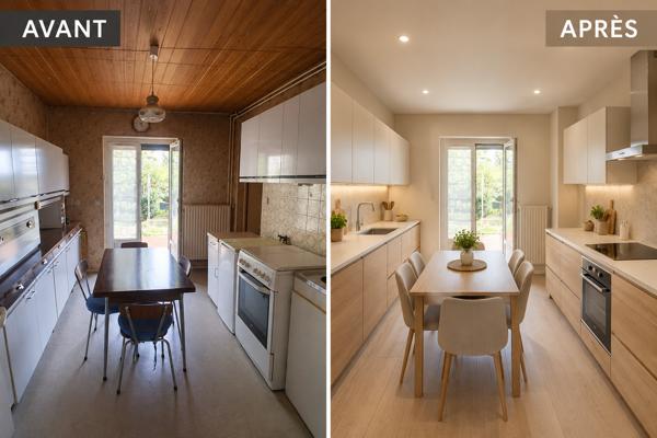 MAISON 5 PIECES- TERRASSE GARAGE et TERRAIN  de 389 m2  à HERICOURT