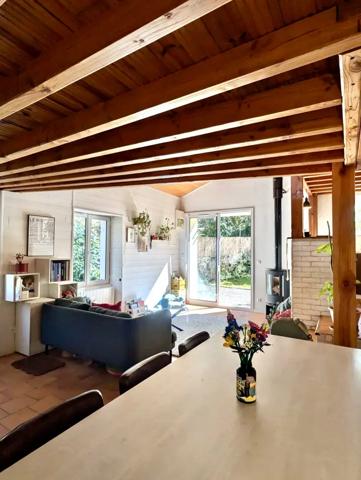 Maison de caractère 85 m2 | Pierre & poutres | Jardin arboré