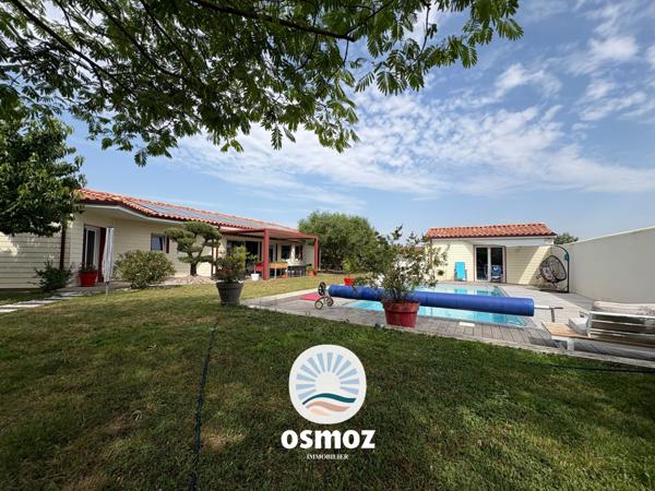 Maison type 5 sur une parcelle de 1200 m² !