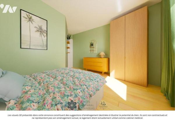 Nancy Boudonville : Appartement de 51m2 avec garage