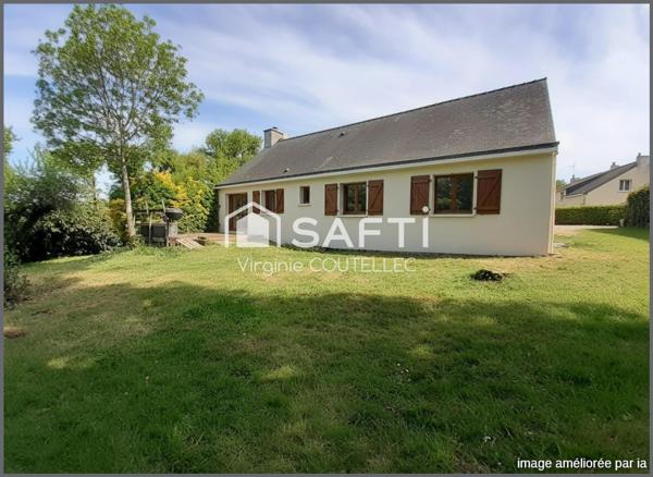 EXCLUSIVITÉ – Maison de plain-pied 3 chambres avec garage et combles aménageables