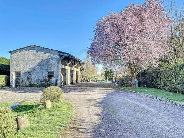 Étrépagny (27150) Maison avec grand jardin – 3 chambres – Sous-sol complet – Dépendances