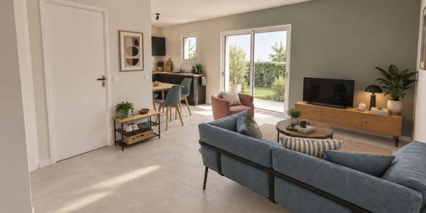 Terrain + Maison à vendre 4 pièces - 49 m²