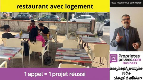 SECTEUR TOULOUSE - RESTAURANT, SNACK  AVEC LOGEMENT