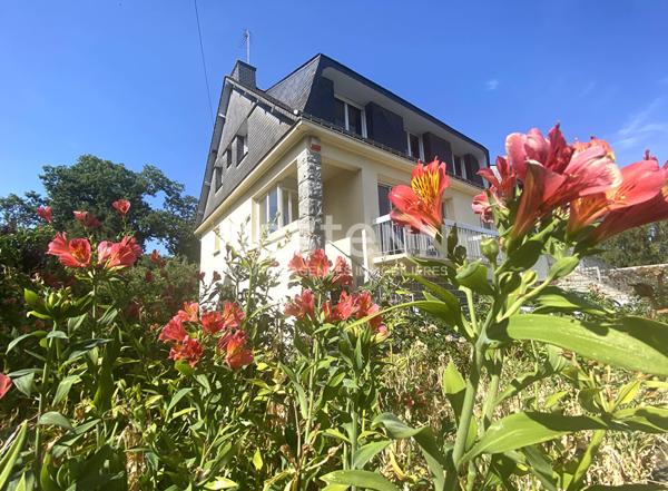 Maison à vendre à Vannes secteur gare 113 m² 4 chambres sous-sol complet