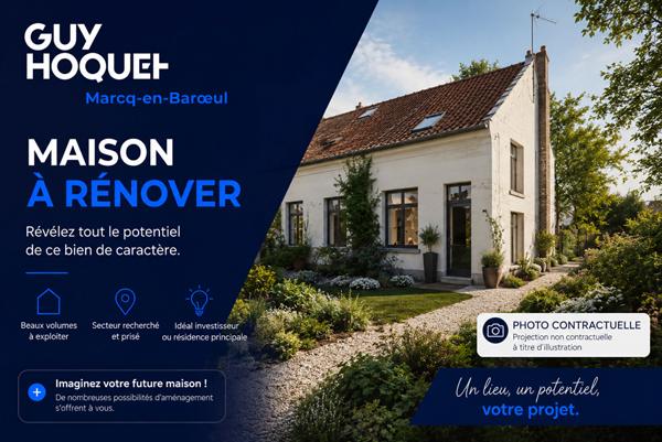 Maison Marcq En Baroeul 5 pièce(s) 150 m2