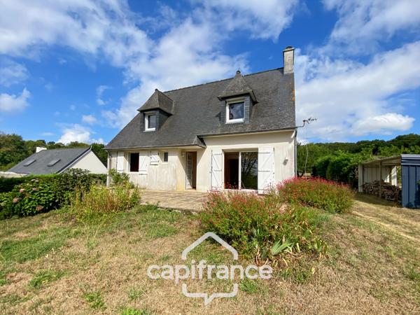 À VENDRE - PLOUGASTEL-DAOULAS (29470) - MAISON F6 - 140 M² HABITABLES - TERRAIN 2500 M² - À LA CAMPAGNE AVEC APERÇU MER