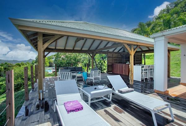 Villa de Prestige Piscine et Vue sur mer à 180° sur la Baie du Robert