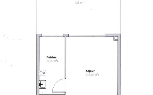 Appartement à vendre    1 pièce • 26,62 m2 Roquebrune-Cap-Martin