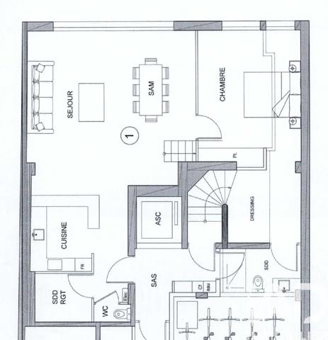Appartement à vendre 4 pièces 113 m² Bordeaux