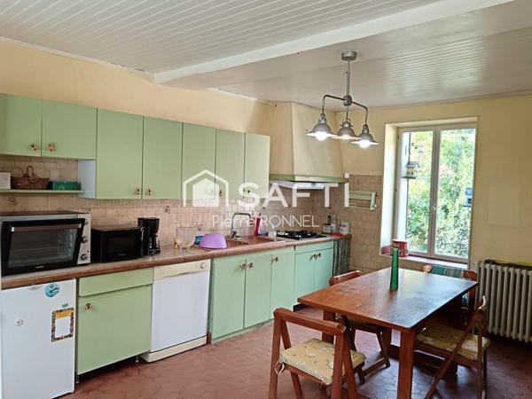 Longère de 133 m² - 5 chambres -15 mn à l'ouest de Château-Thierry